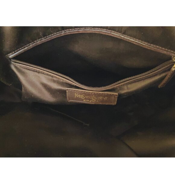 ✨ YSL MUSE Rive Gauche Shoulder Bag in Rich Tobacco Brown ✨ - Picture 13 of 14
